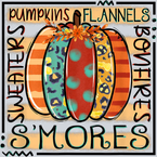 Pumpkins Flannels Bonfires - STK05102