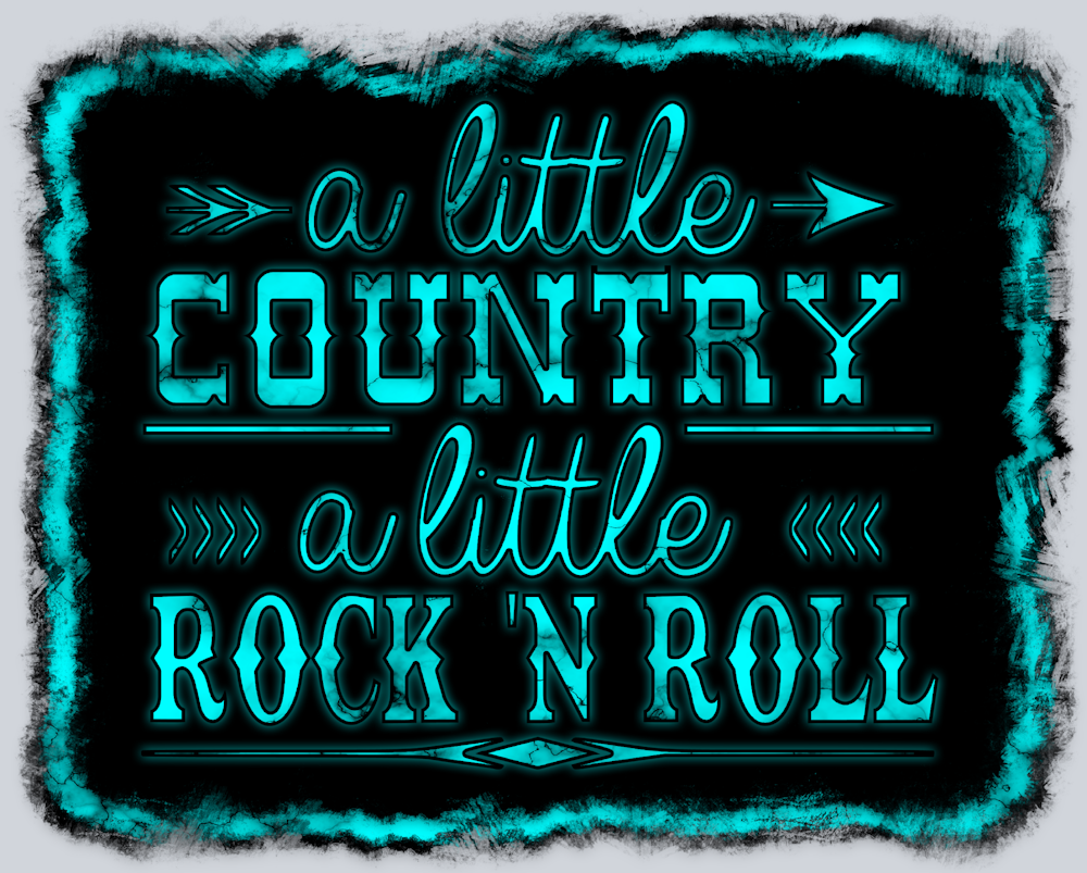 Turquoise Rock N Roll - STK06201