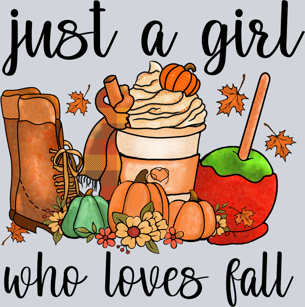 Just A Girl Who loves Fall 5 - STK07216