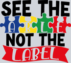 Autism See The Able Not The Label - STK00327
