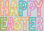 Happy Easter Faux Stitch - STK02538