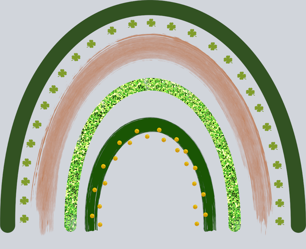 Lucky St Patricks Day Rainbow - STK03909