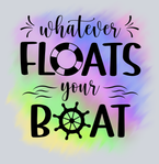 Whatever Floats Your Boat Life Ring - STK06437