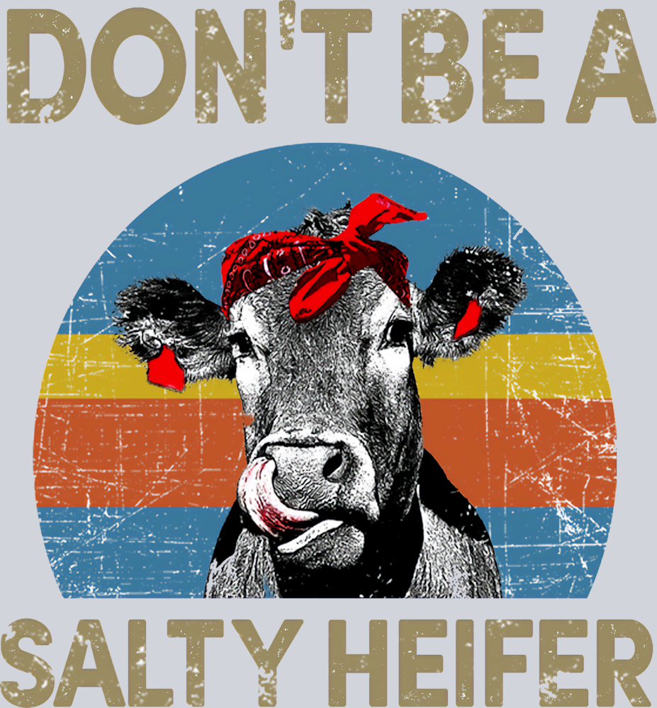 Don't Be A Salty Heifer - STK01680