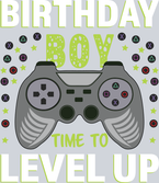 Birthday Boy Time To Level Up - STK00562