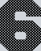 Jersey Number 6 Venthole - STK03309