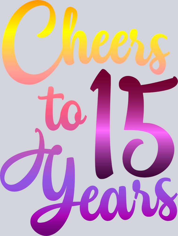 Cheers To 15 Years - STK06899