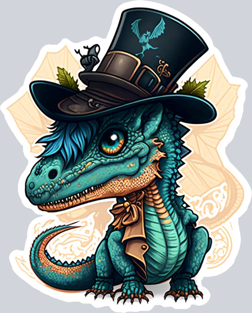 Dragon Top Hat 5 - STK01727
