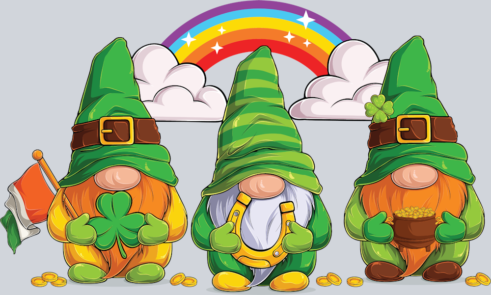 Gnome Irish Rainbow - STK02294