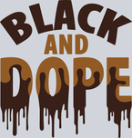 Black And Dope Drip - STK00577