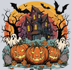 Haunted House Halloween - STK07299