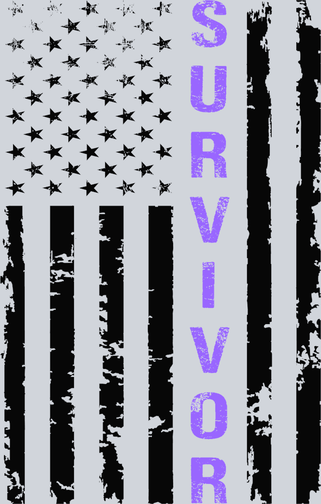 Pancreatic Survivor - Black - STK06819