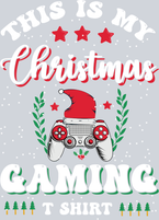 This Is My Christmas Gaming Tshirt - STK06114
