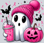 Spooky Ghost Breast Cancer - STK07323