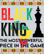 Black King The Most Important Piece In The Game Black - STK00837