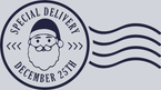 Stamp Special Delivery Dec 25th - STK05784