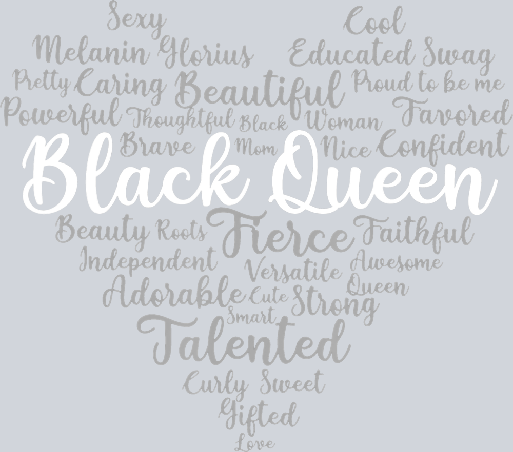 Black Queen Heart - STK00920