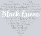 Black Queen Heart - STK00920