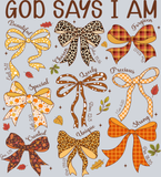 Fall God Says I Am - STK07367