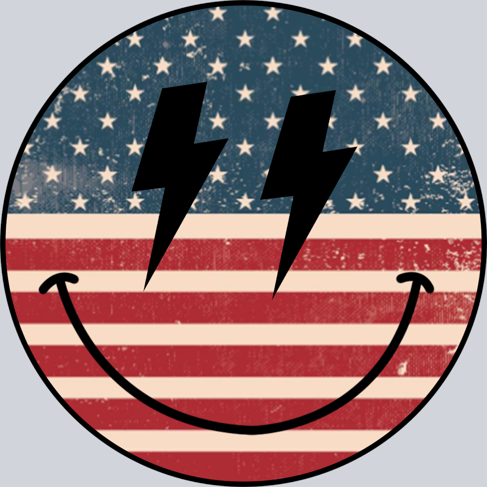Rockin America Smiley - STK05266