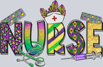 Mardi Gras Nurse 1 - STK04086