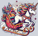Unicorn Christmas - STK06235