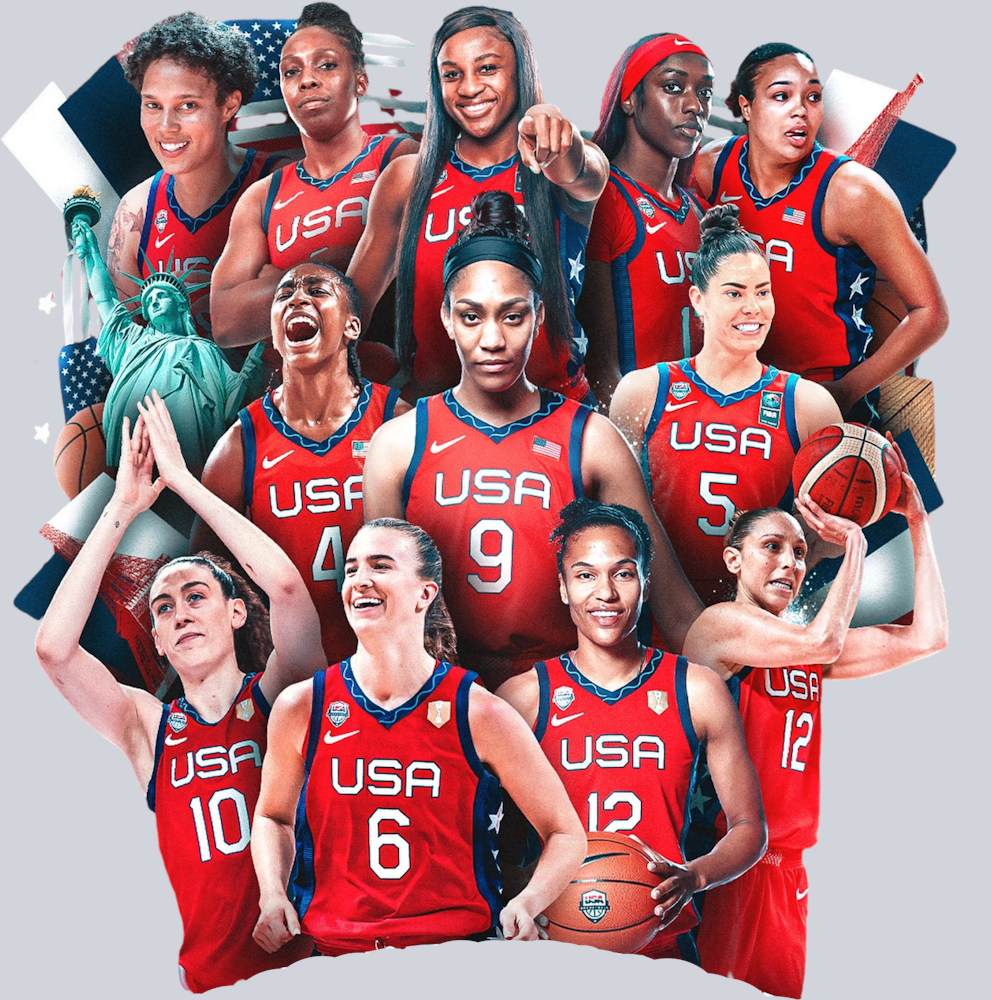 USA Womens Basketball Team - STK06262