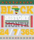 Black History Month 24 7 365 Patterns - STK00778