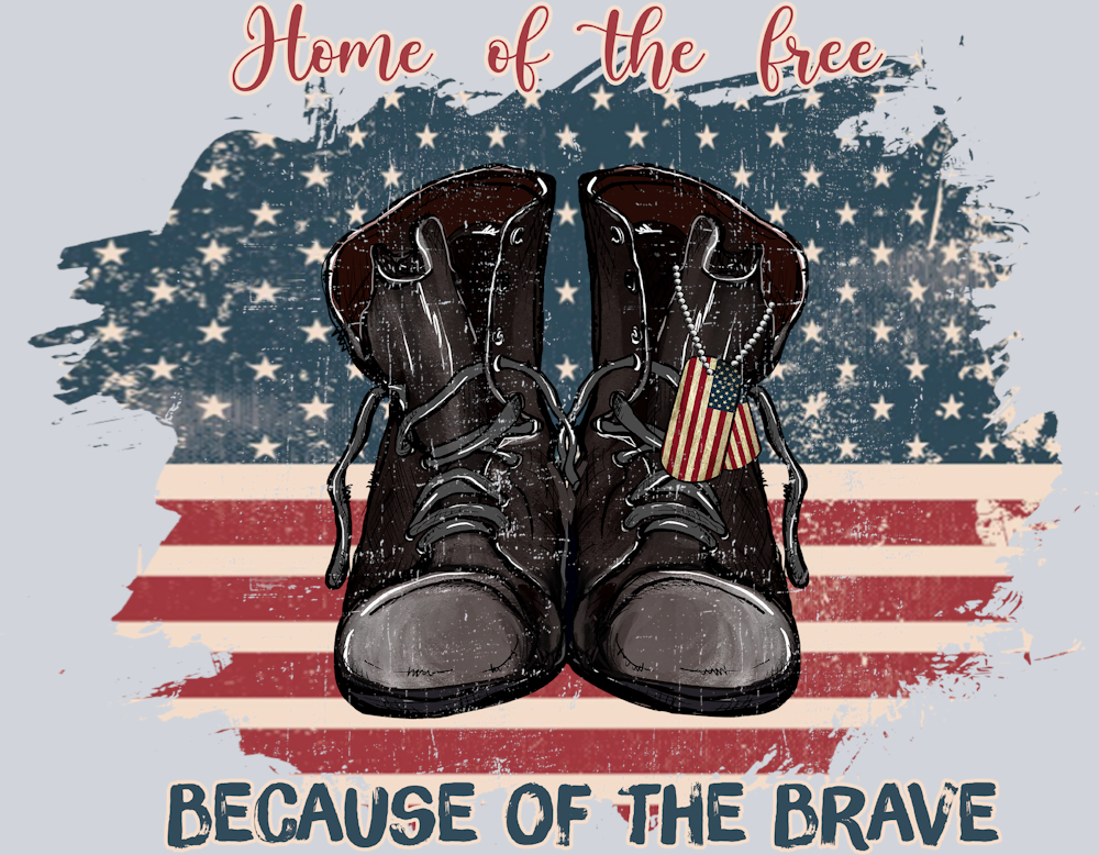 Home Of The Free Boots - STK02783