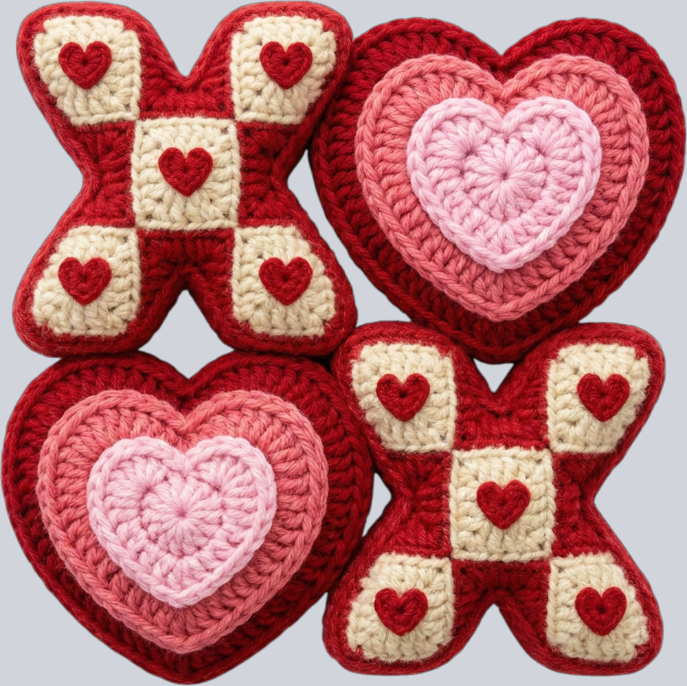 XOXO Faux Yarn 2 - STK07641