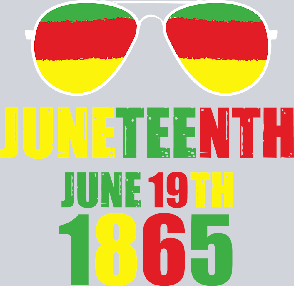 Juneteenth June 19th 1865 Sunglasses - STK03406