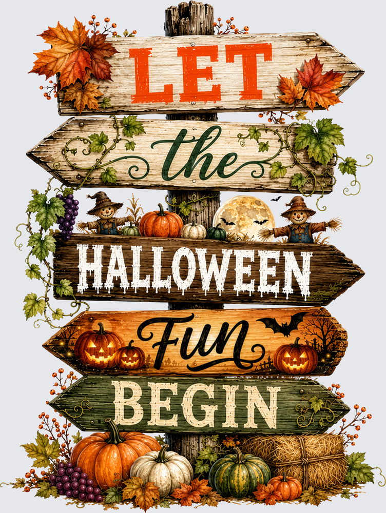 Let The Halloween Fun Begin - STK08147
