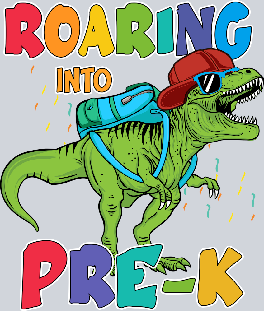 Roaring Into Pre K - STK05258