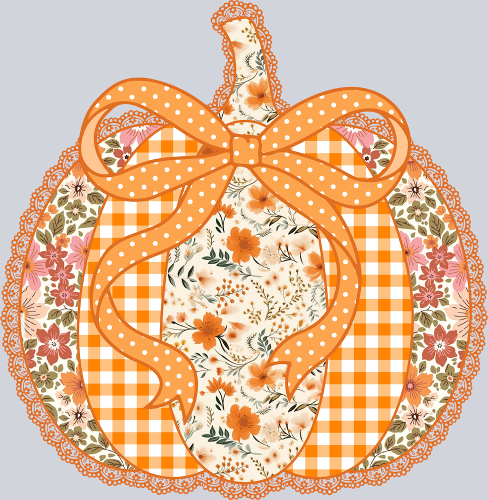 Fall Pumpkin Lace - STK07375