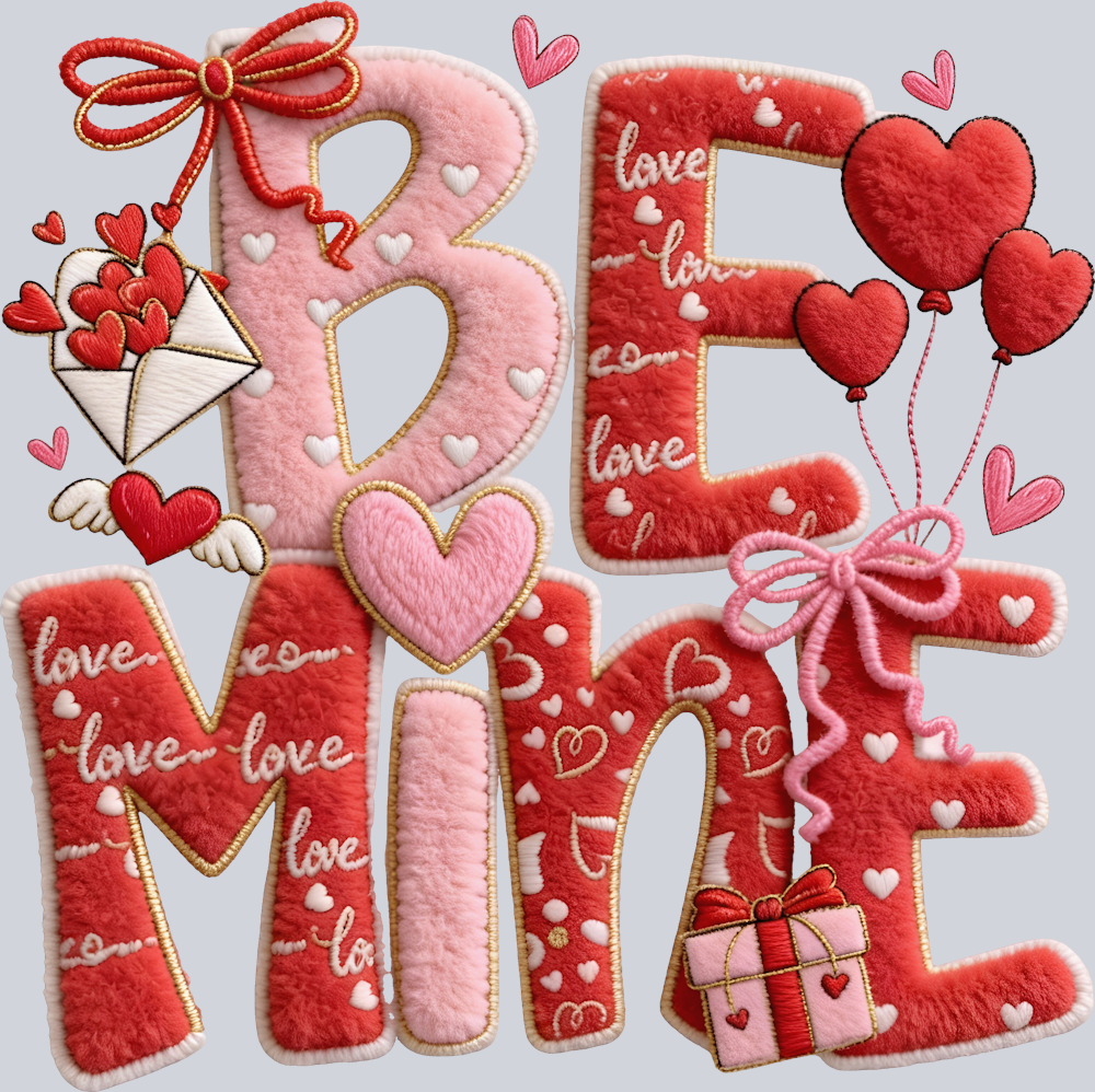 Be Mine Latch Hook - STK07617