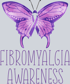 Fibromyalgia Awareness Butterfly - STK01973