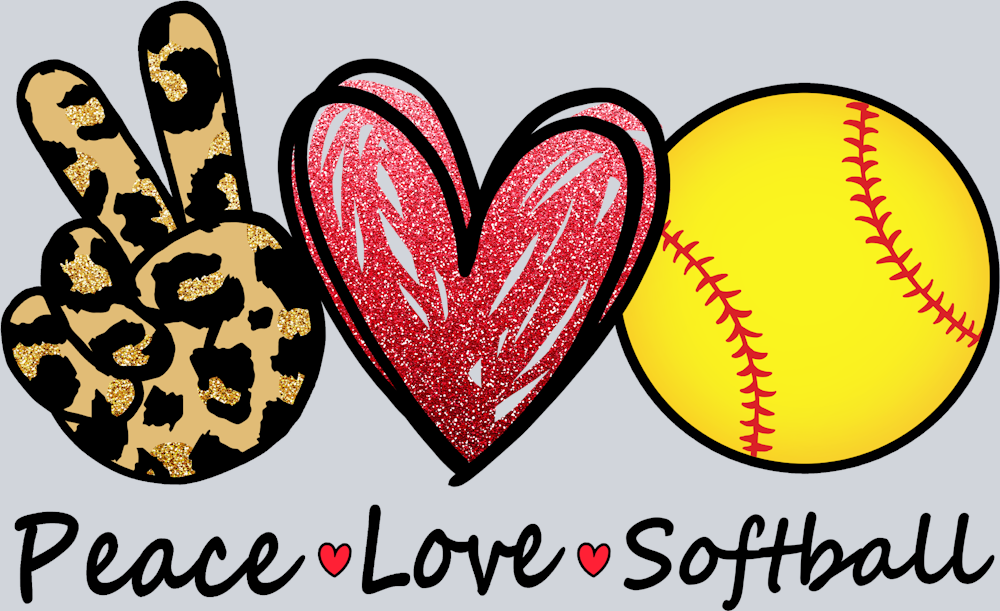 Love Peace Softball - STK07335