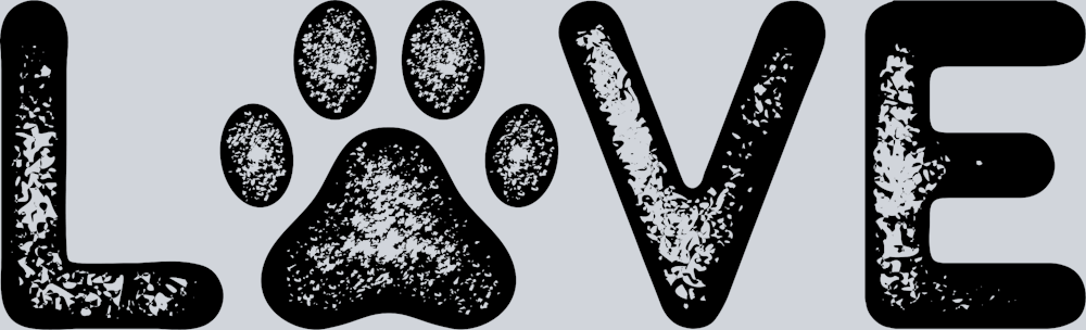 Love Paw Print 2 - STK03782