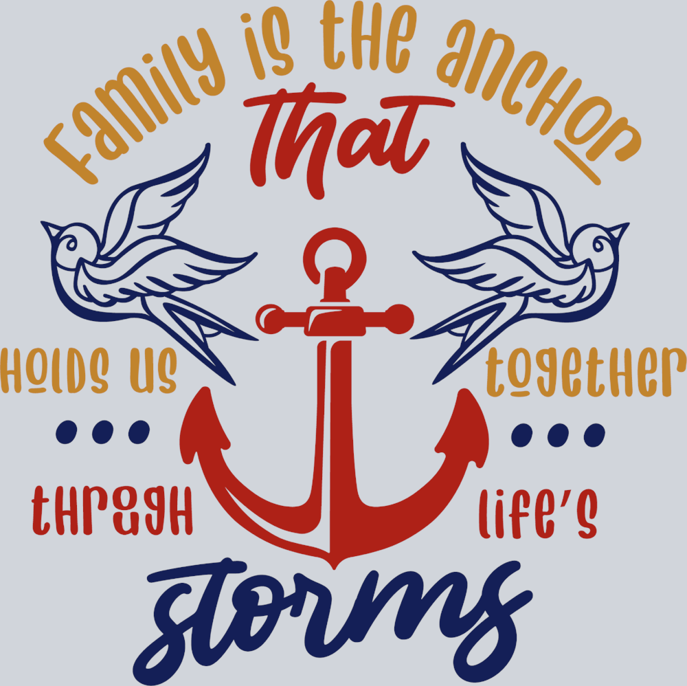 Family Anchor Holds Together - STK01932