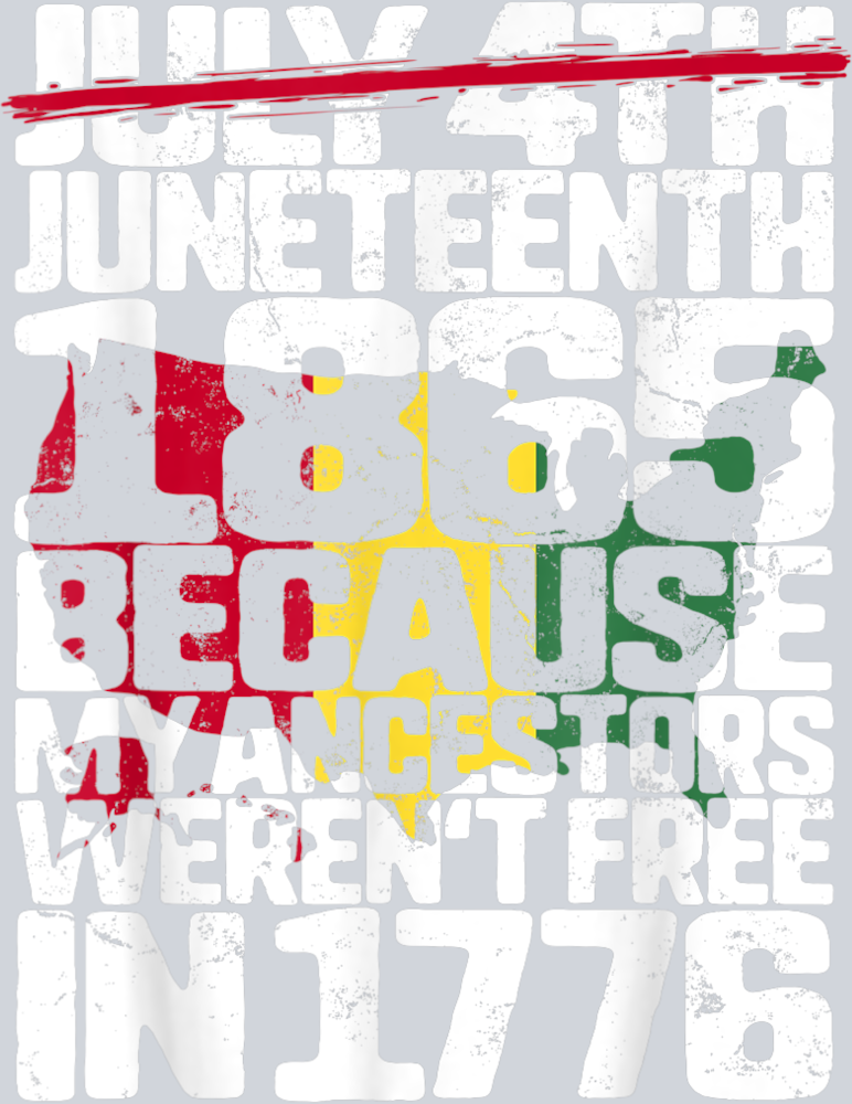 Juneteenth Because My Ancestors Werent Free In 1776 America - STK03354