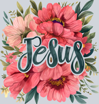 Jesus 4 Floral - STK03315