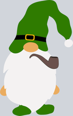 Gnome Skinny With Pipe - STK02332