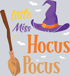 Halloween Little Miss Hocus Pocus - STK02492