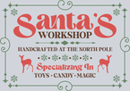 Vintage Santas Workshop - STK06336