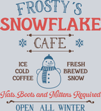 Vintage Frostys Snowflake Cafe - STK06322
