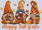 Gnome Happy Fall Yall - STK07174