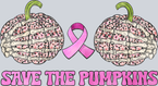Breast Cancer Awareness Save The Pumpkins - STK01149