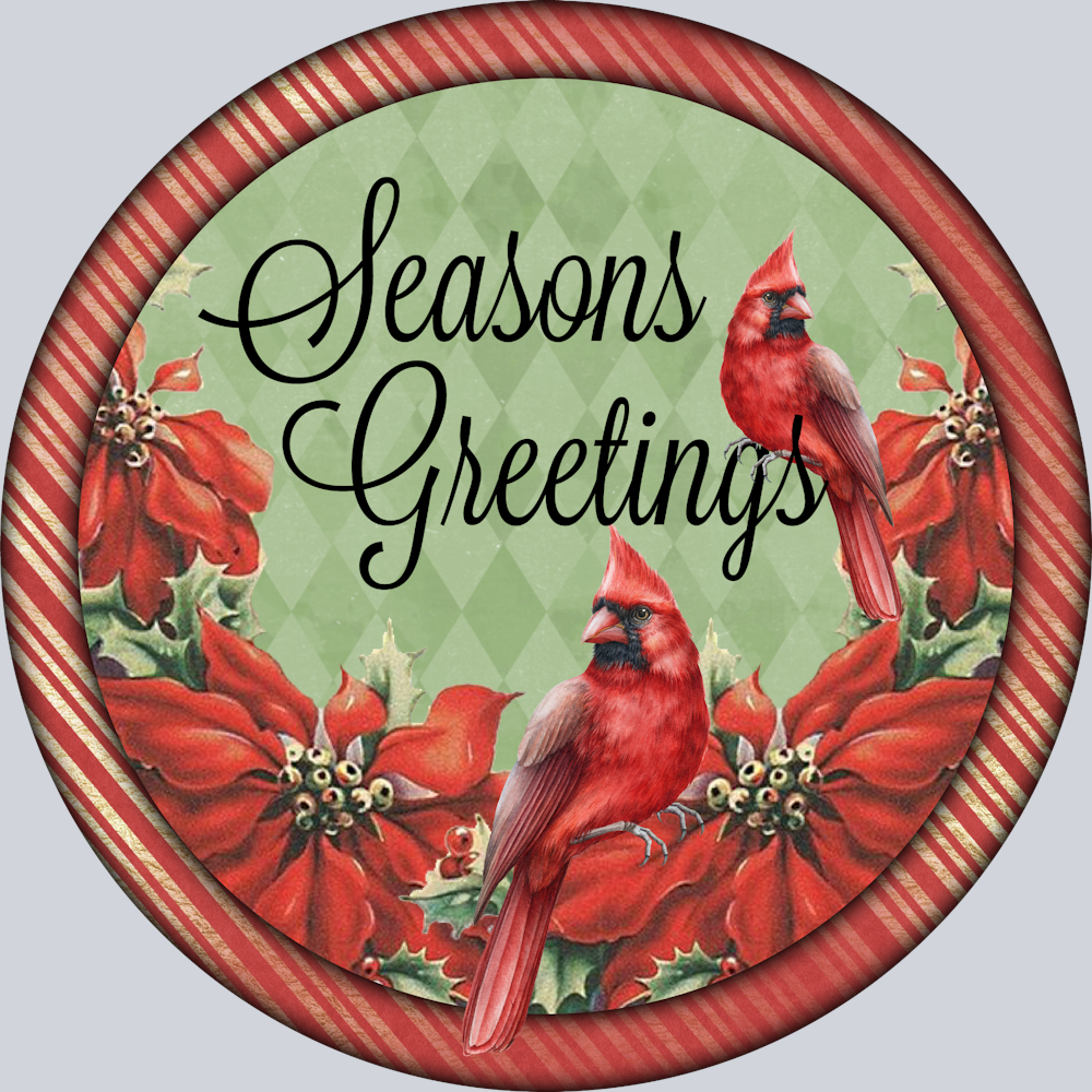 Cardinal Seasons Greetings - STK01220
