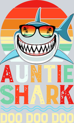 Auntie Shark Doo Doo Doo - STK00304