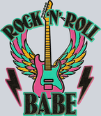 Rock N Roll Babe Bright - STK05262